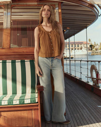 the Great The Vignette Top in Clay 2 - Bliss Boutiques