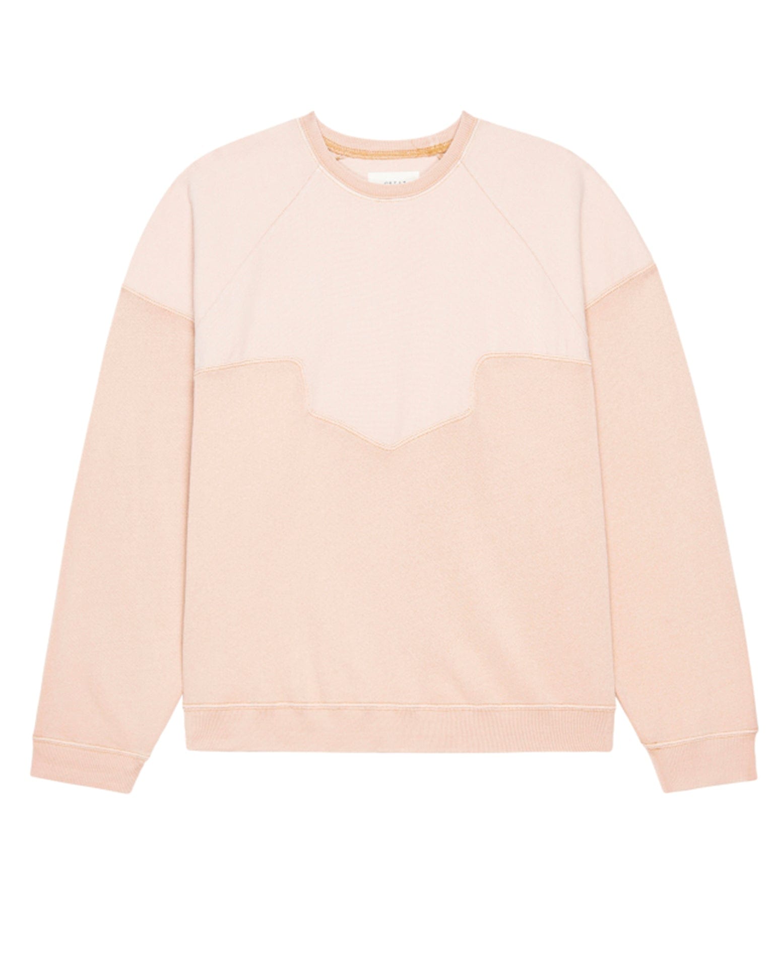 the Great The Western Slouch Sweatshirt in Dusty Pink