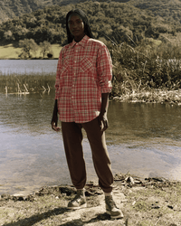 the Great Clothing The Wrangler Top in Yellowstone Plaid