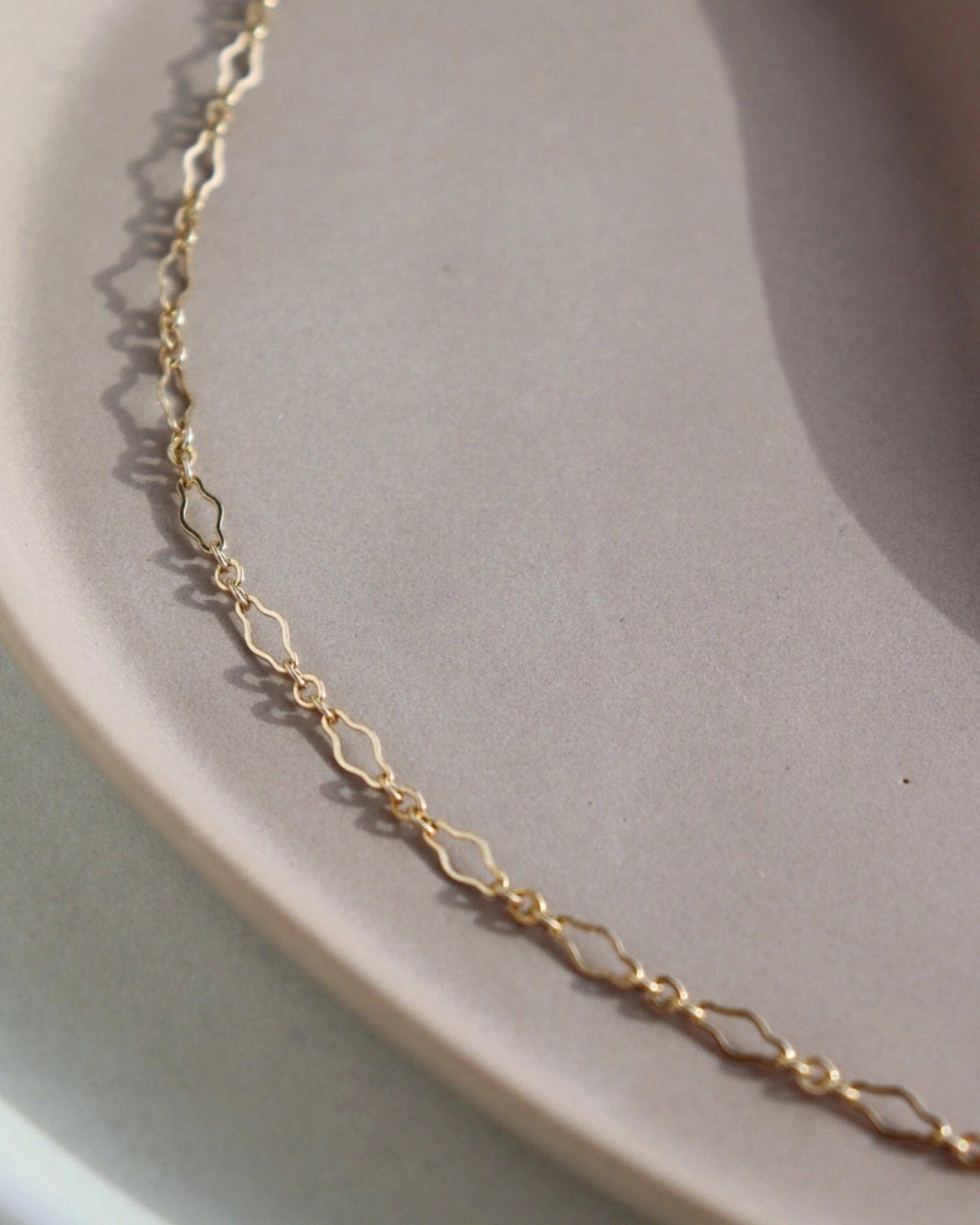 Token Jewelry 14in Clara Chain 14K Gold Fill