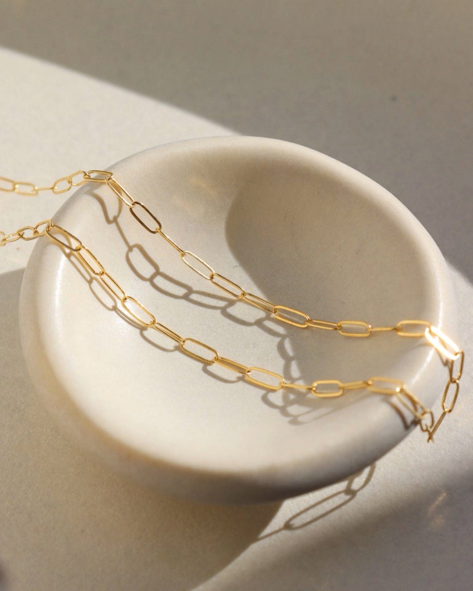 Token Jewelry 16in Cosette Chain 14K Gold Fill