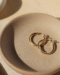 Token Jewelry Classic Hoops 14K Gold Fill - Classic