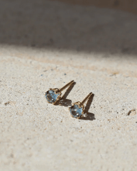 Token Jewelry December Birthstone Studs in 14K Gold Fill