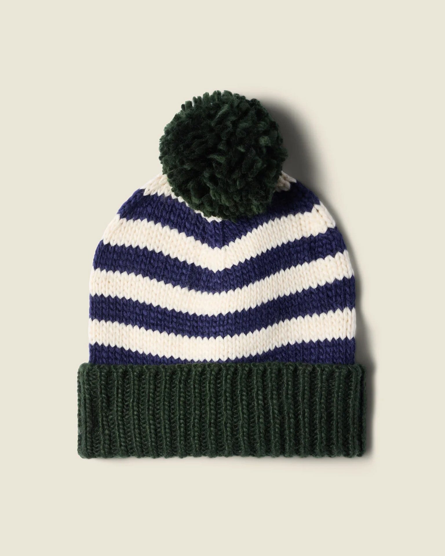 Trovata Birds of Paradis Beanie in Blue Stripe