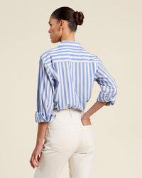 Trovata Birds of Paradis Blake Oversized in Shirt Volpi Lines 4 - Bliss Boutiques