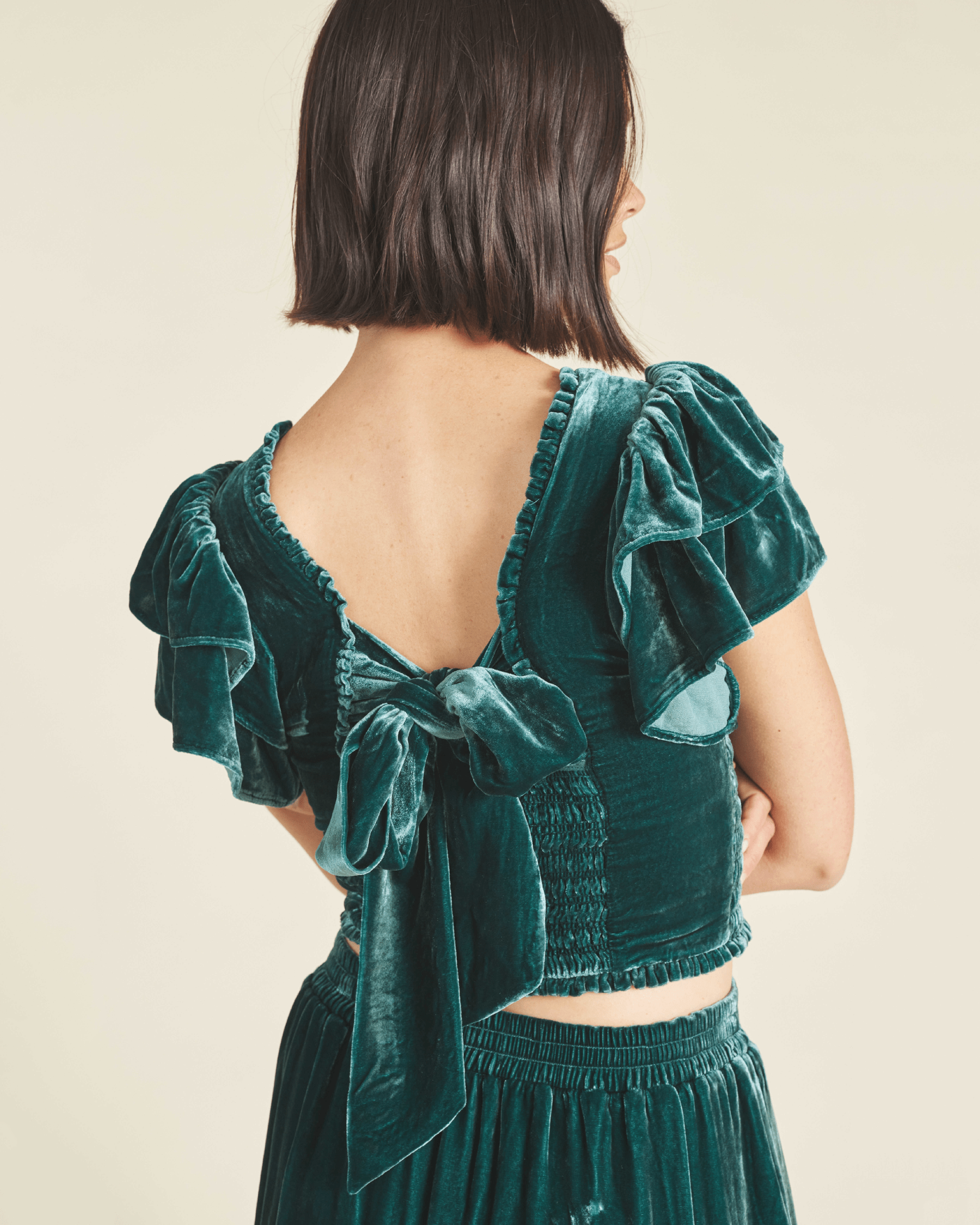 Trovata Birds of Paradis Cerise Top in Ponderosa