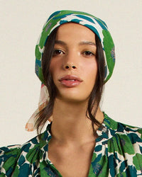 Trovata Birds of Paradis Charlotte Scarf in Vega Floral 2 - Bliss Boutiques
