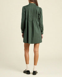 Trovata Birds of Paradis Eve Shift Dress in Thyme