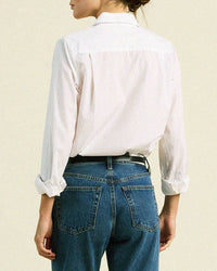 Trovata Birds of Paradis Grace Classic Shirt in White