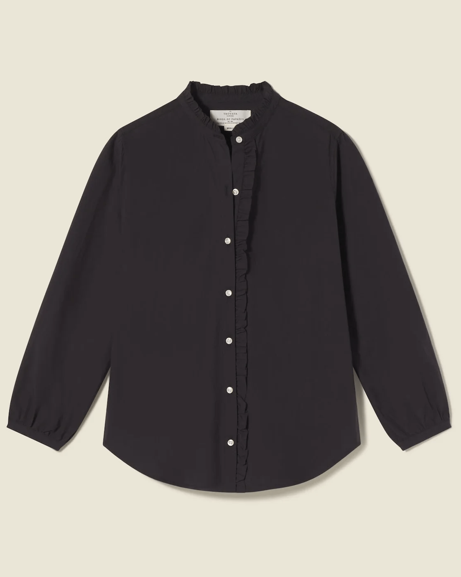 Trovata Birds of Paradis Helena Shirt in Black