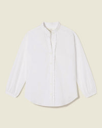 Trovata Birds of Paradis Helena Shirt in White