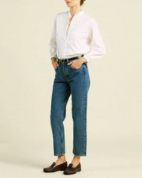 Trovata Birds of Paradis Helena Shirt in White