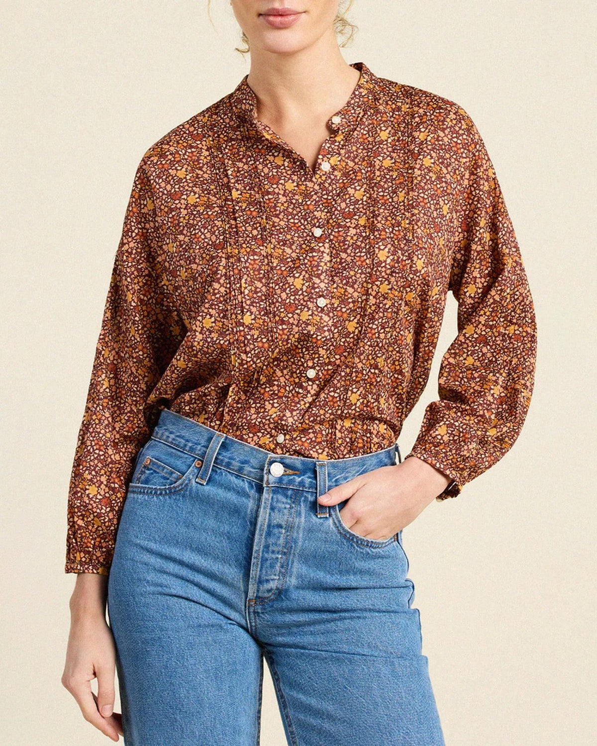 Jordyn Blouse in Briarwood