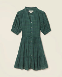 Trovata Birds of Paradis Phoebe Dress in Muir Tartan 1 - Bliss Boutiques