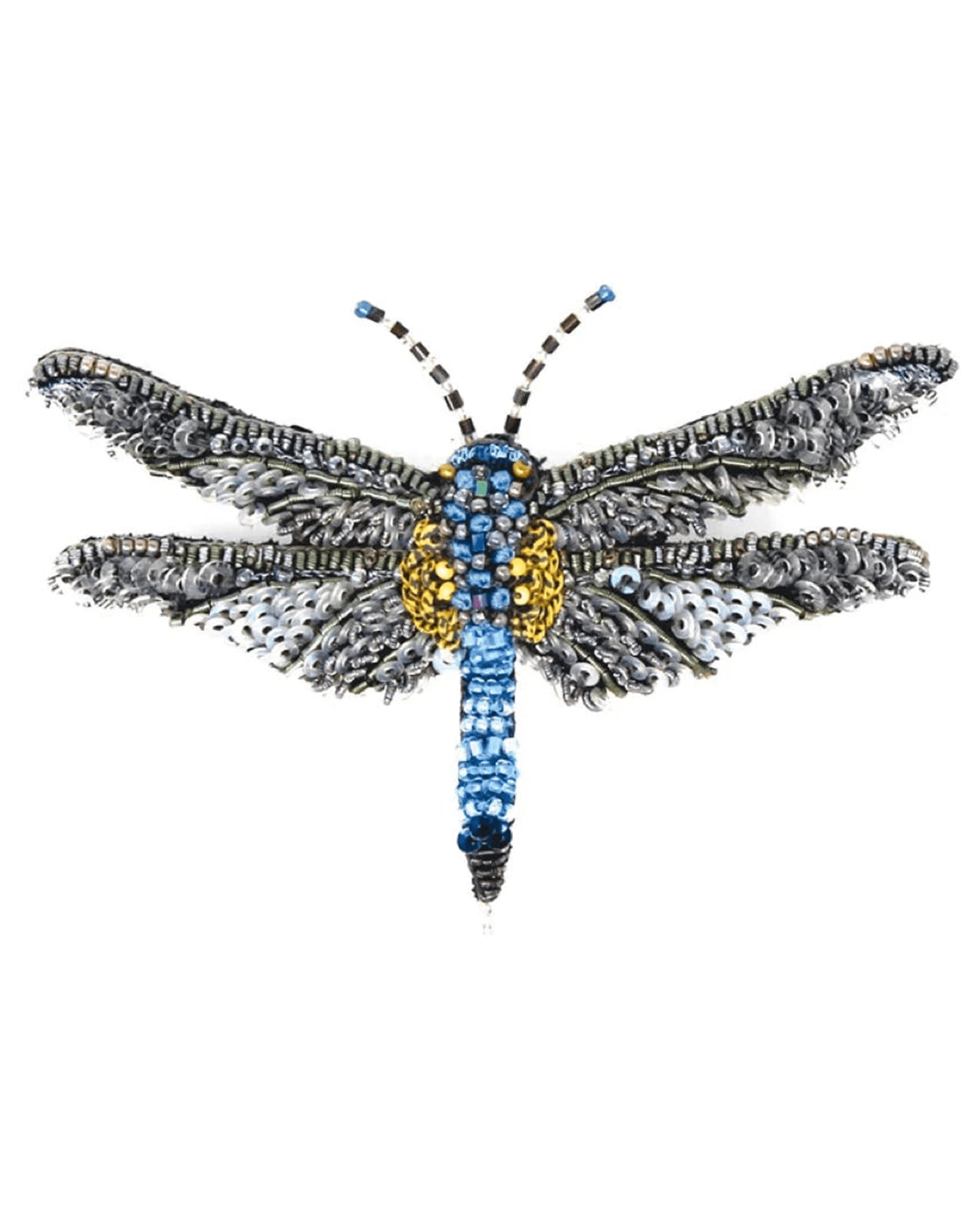 Trovelore Jewelry Blue Dasher Dragonfly Brooch Pin