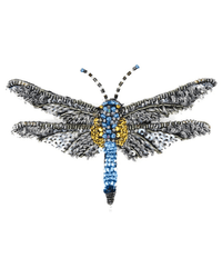 Trovelore Jewelry Blue Dasher Dragonfly Brooch Pin