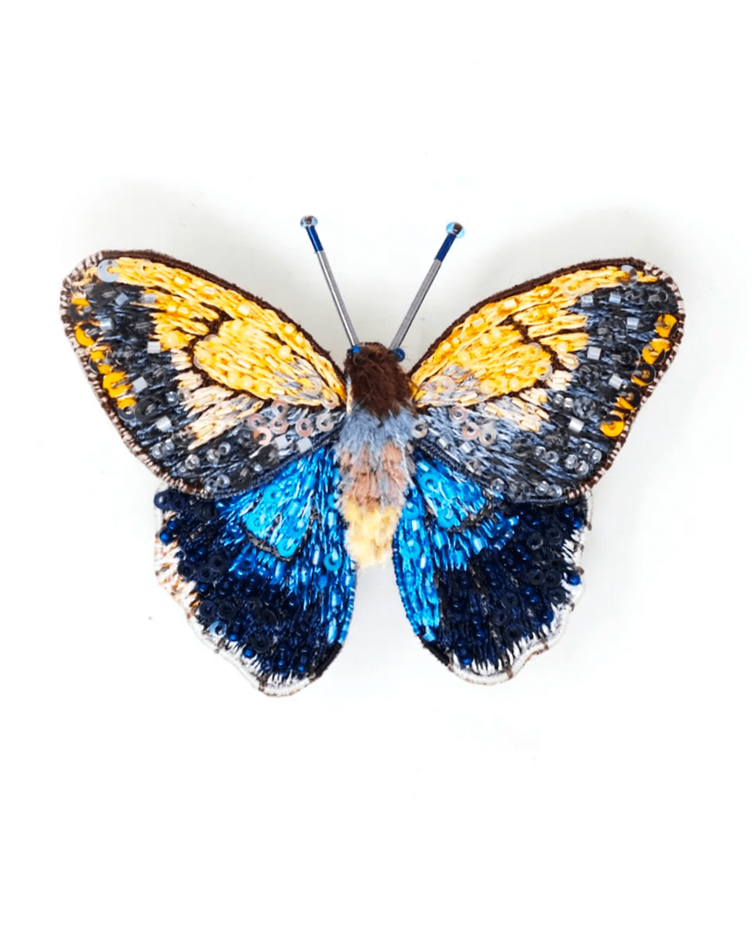 Trovelore Giant Owl Butterfly Brooch Pin