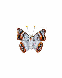 Trovelore Jewelry Indian Purple Emperor Butterfly Brooch Pin