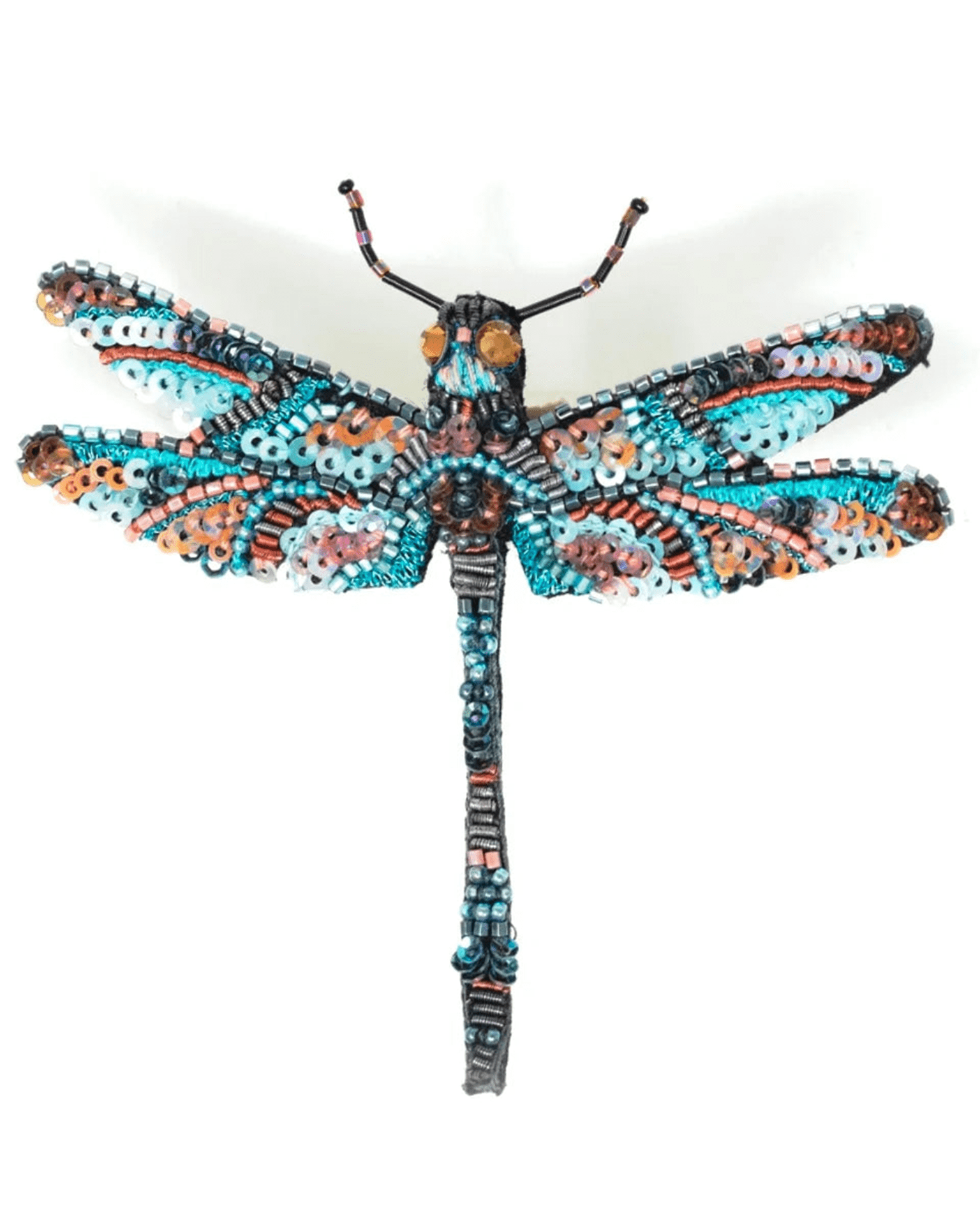 Trovelore Jeweled Dragonfly Brooch Pin