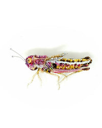 Meadow Grasshopper Brooch Pin - Bliss Boutiques