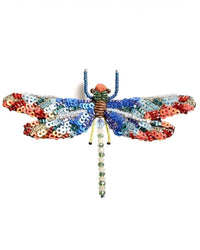 Trovelore Jewelry Sunrise Dragonfly Brooch Pin