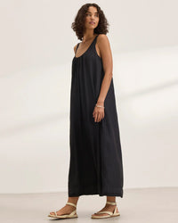 Velvet by Graham & Spencer Bayou Tank Maxi Dress in Black