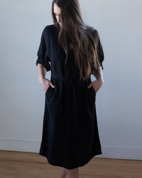 Velvet by Graham & Spencer Carmen 3/4 Sleeve Dress in Black