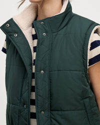 Velvet by Graham & Spencer Cathy Vest in Alpine