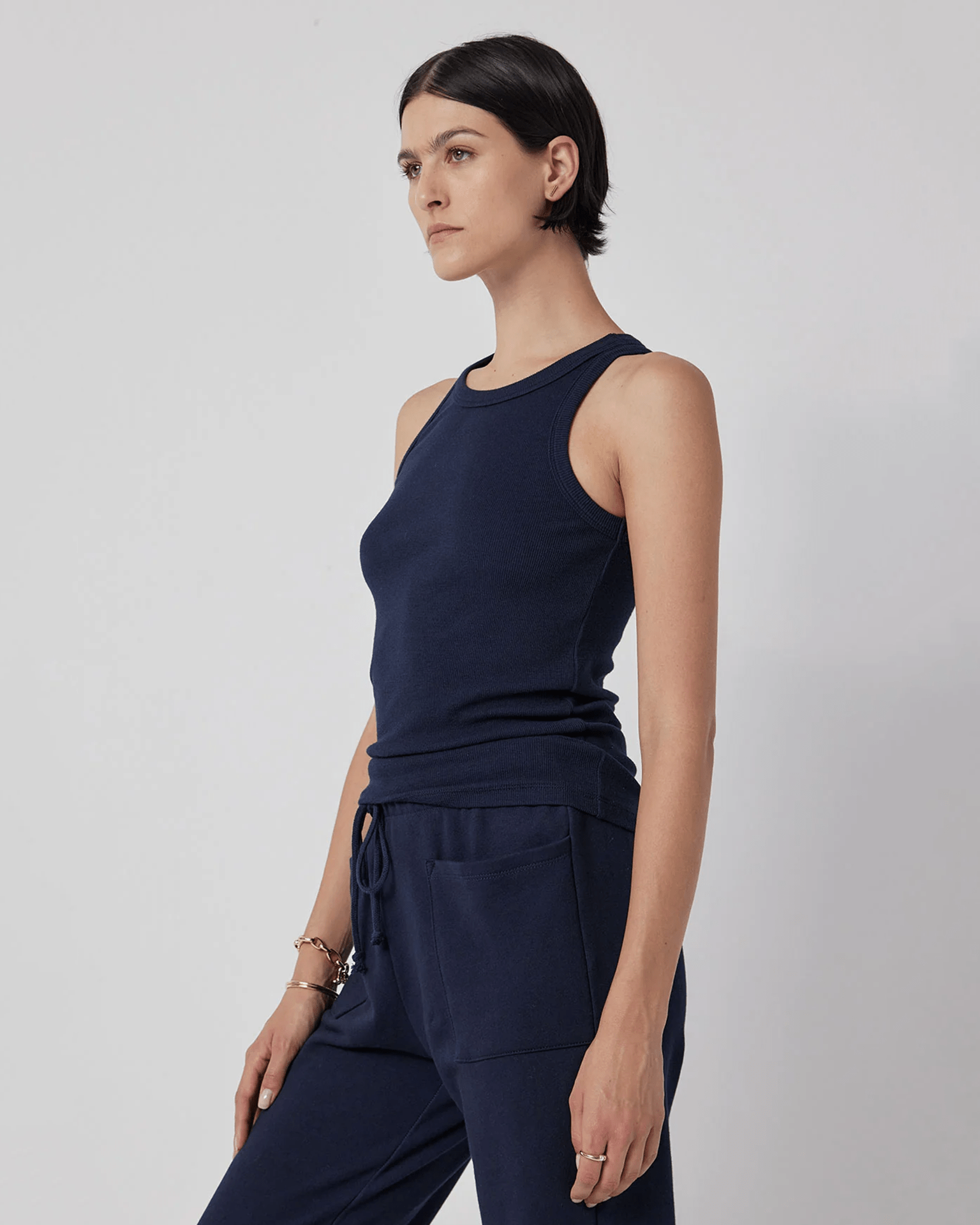 Velvet by Graham & Spencer Cruz Tank in Ink