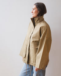 Velvet by Graham & Spencer Hunter Parka Jacket in Barley 3 - Bliss Boutiques