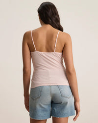 Velvet by Graham & Spencer Indie Lace Cami in Ballet