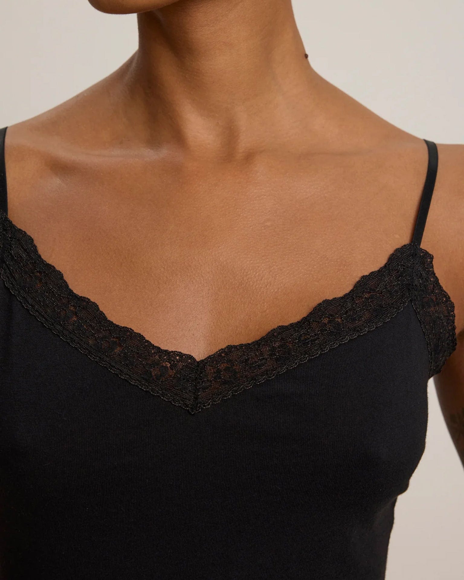 Velvet by Graham & Spencer Indie Lace Cami in Black