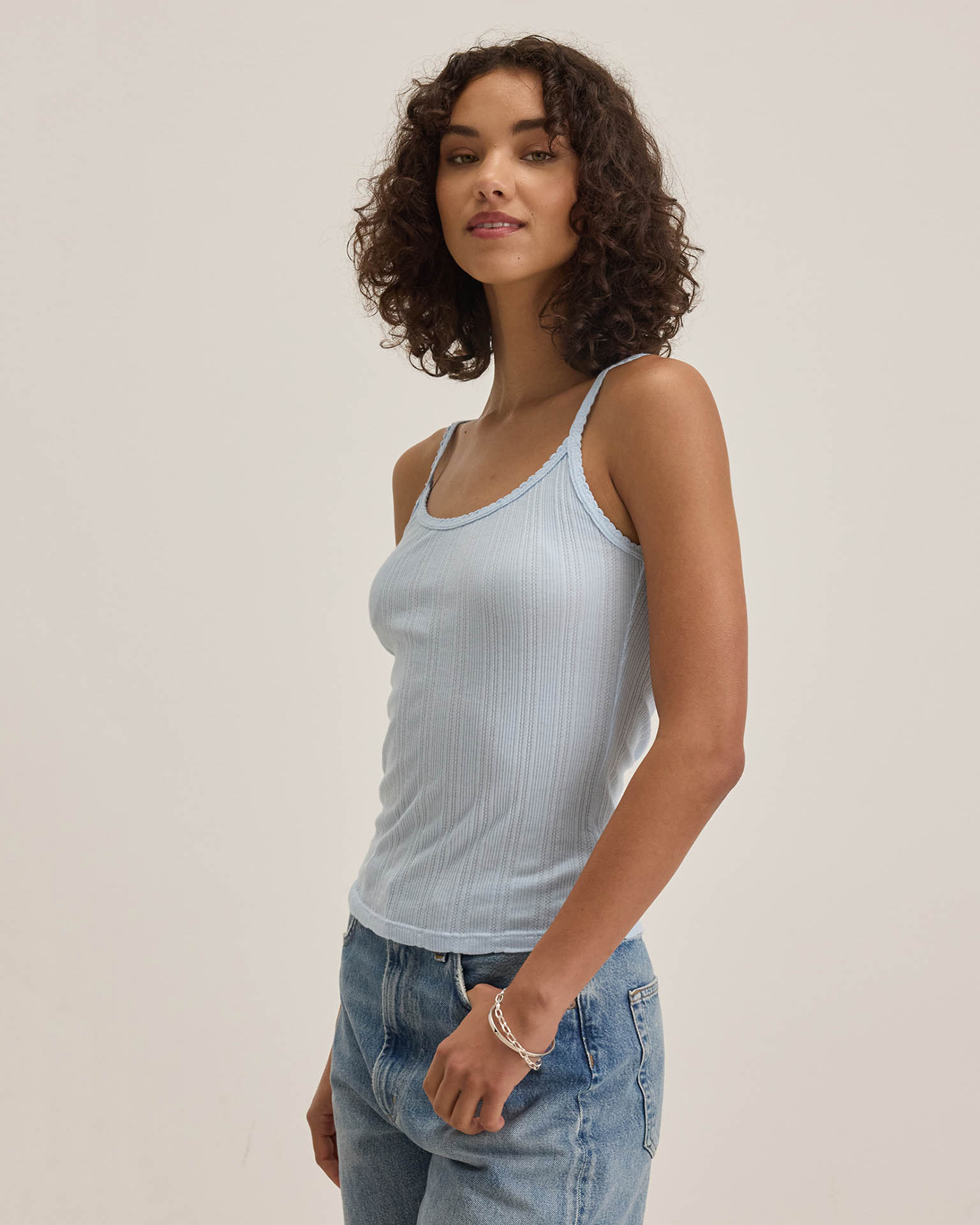Velvet by Graham & Spencer Iniku Tank Top in Billow