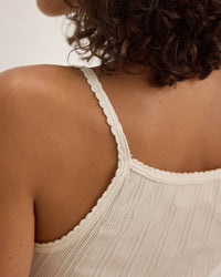 Velvet by Graham & Spencer Iniku Tank Top in Pearl