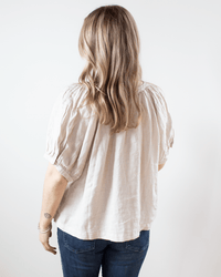 Velvet by Graham & Spencer Clothing Jaimi Button Up Top in Cobble