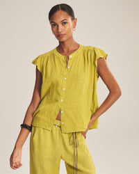 Velvet by Graham & Spencer Clothing Janey07 in Citron
