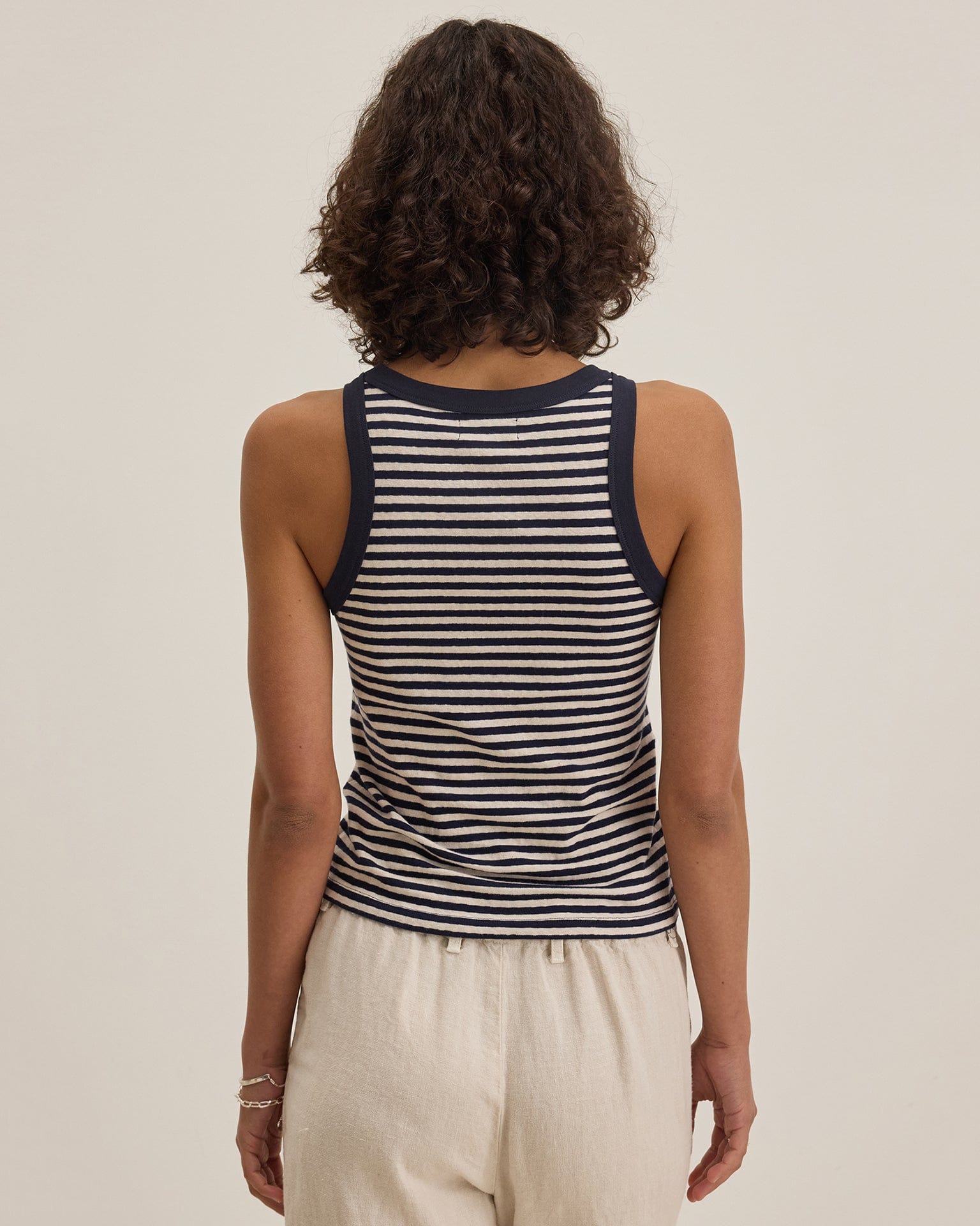Velvet by Graham & Spencer Lua Tank Top in Navy