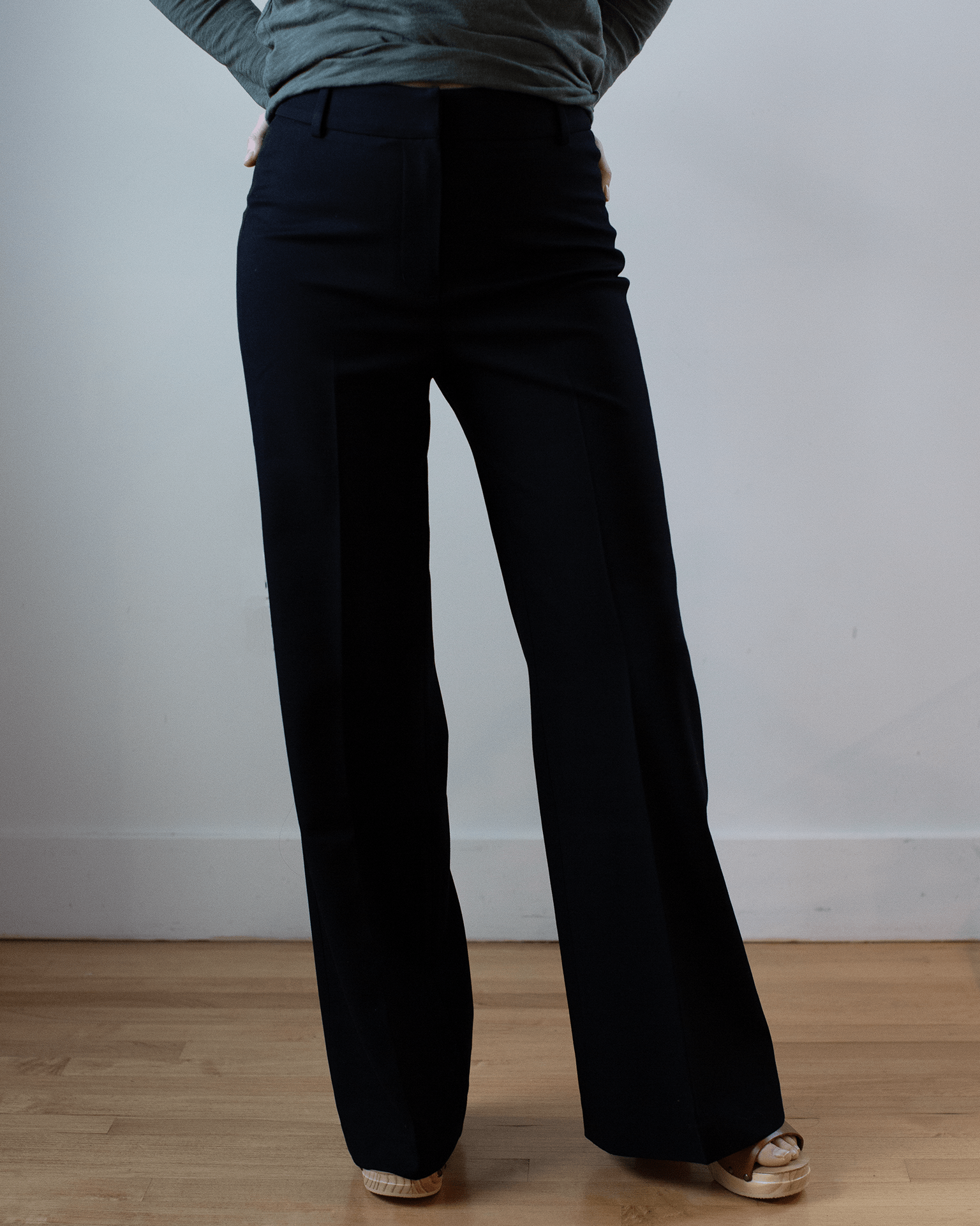 Velvet by Graham & Spencer Mariposa Flare Pant in Black