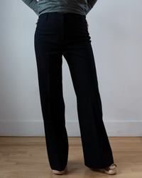 Velvet by Graham & Spencer Mariposa Flare Pant in Black