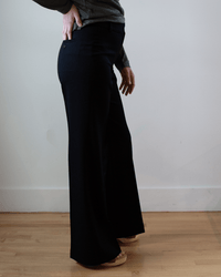 Velvet by Graham & Spencer Mariposa Flare Pant in Black