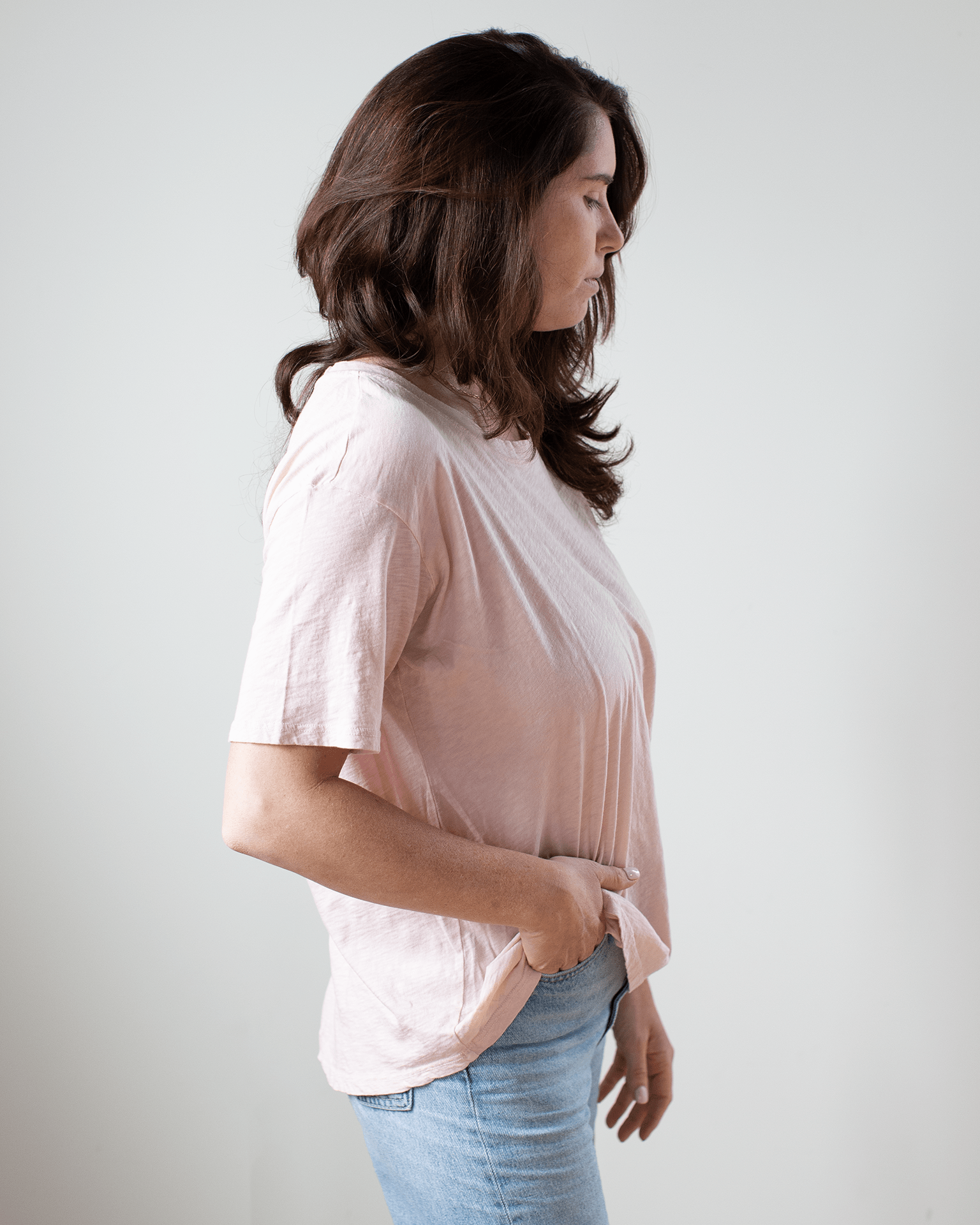 Velvet by Graham & Spencer Tera S/S Tee in Ballet