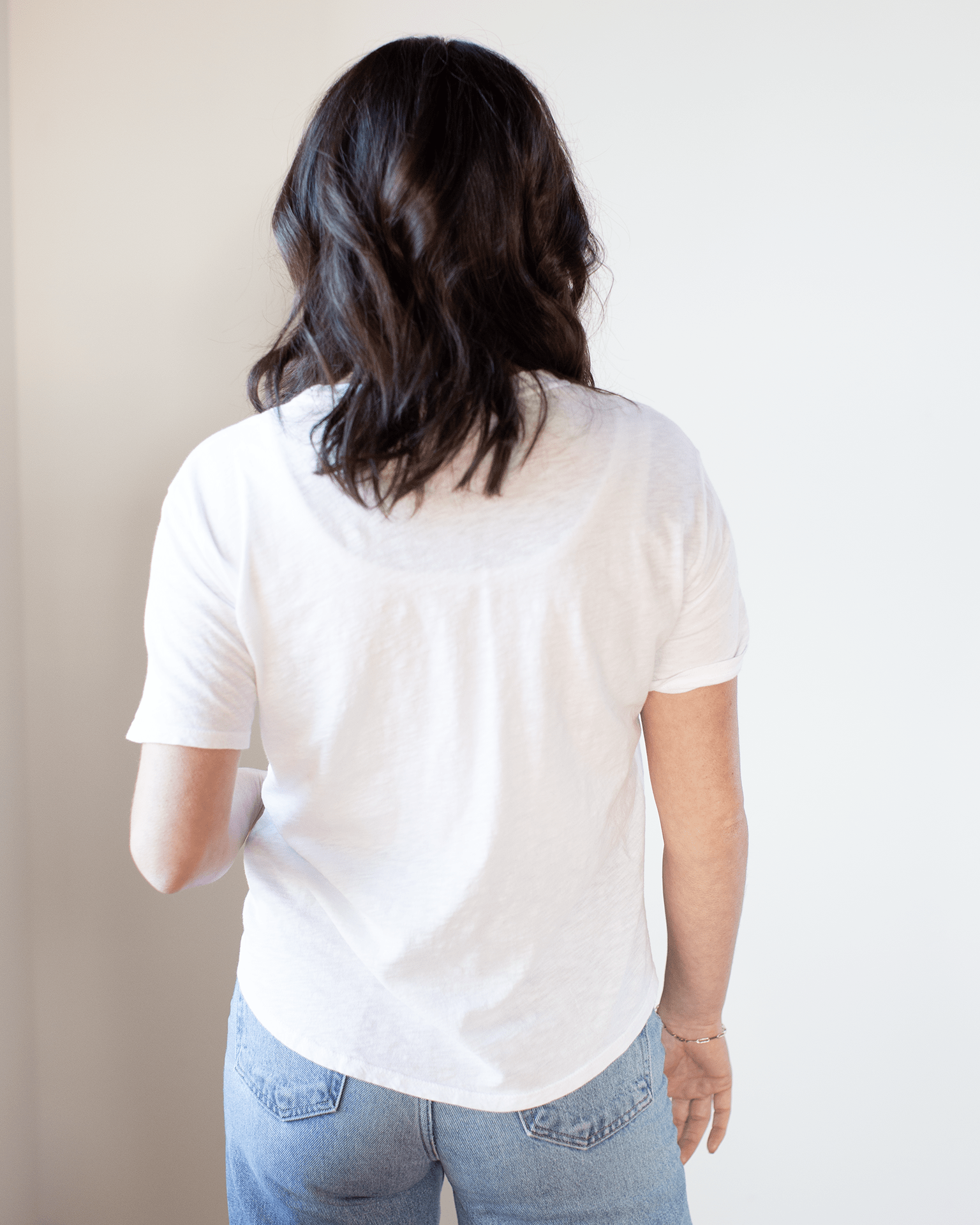 Velvet by Graham & Spencer Tera S/S Tee in White