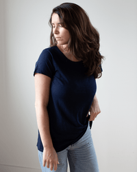Velvet by Graham & Spencer Tilly Tee Shirt in Midnight