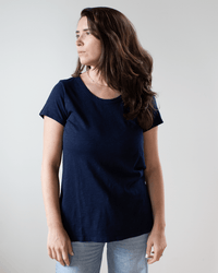 Velvet by Graham & Spencer Tilly Tee Shirt in Midnight