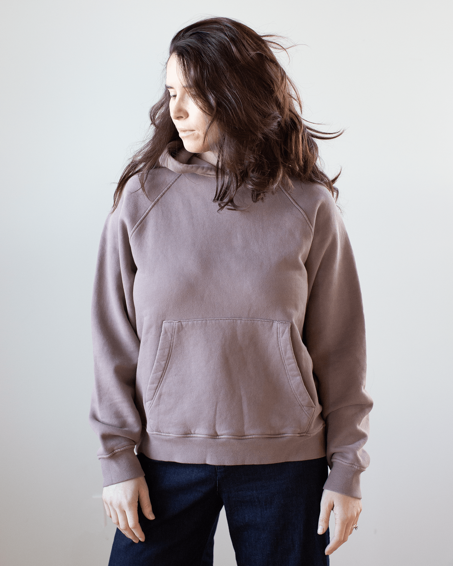 Velvet by Graham & Spencer Veronica L/S Hoodie in Minx