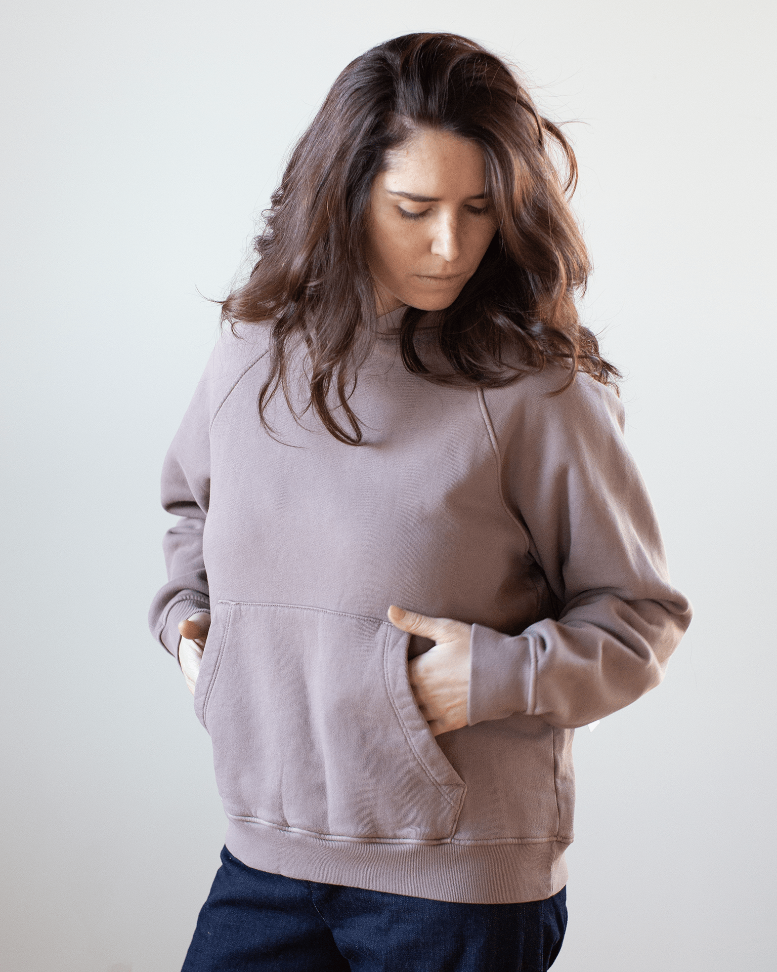 Velvet by Graham & Spencer Veronica L/S Hoodie in Minx