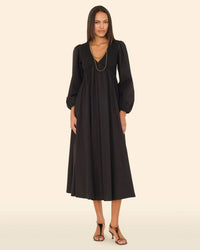 XiRENA Clothing Luella Dress in Black