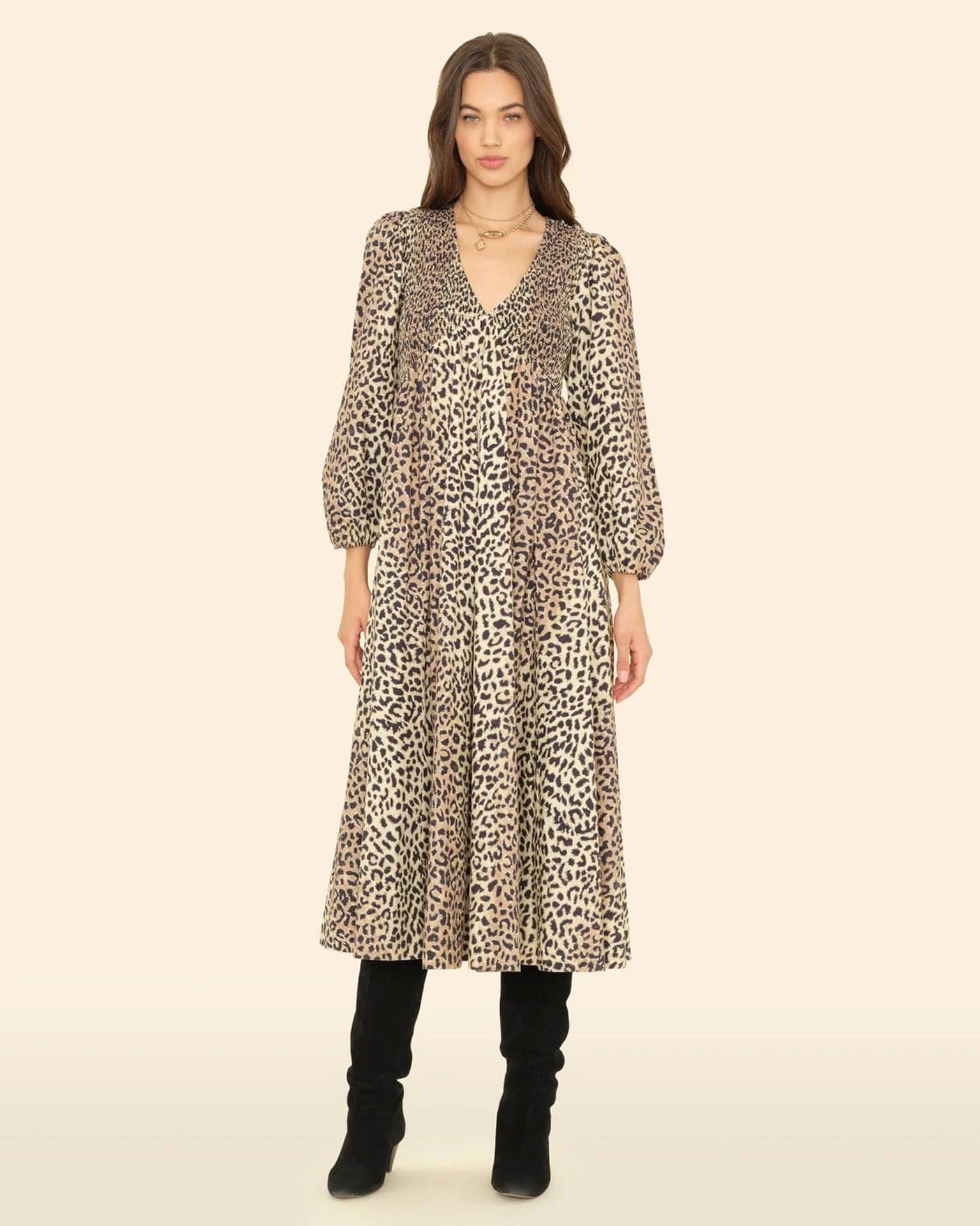 XiRENA Clothing Luella Dress in Calico