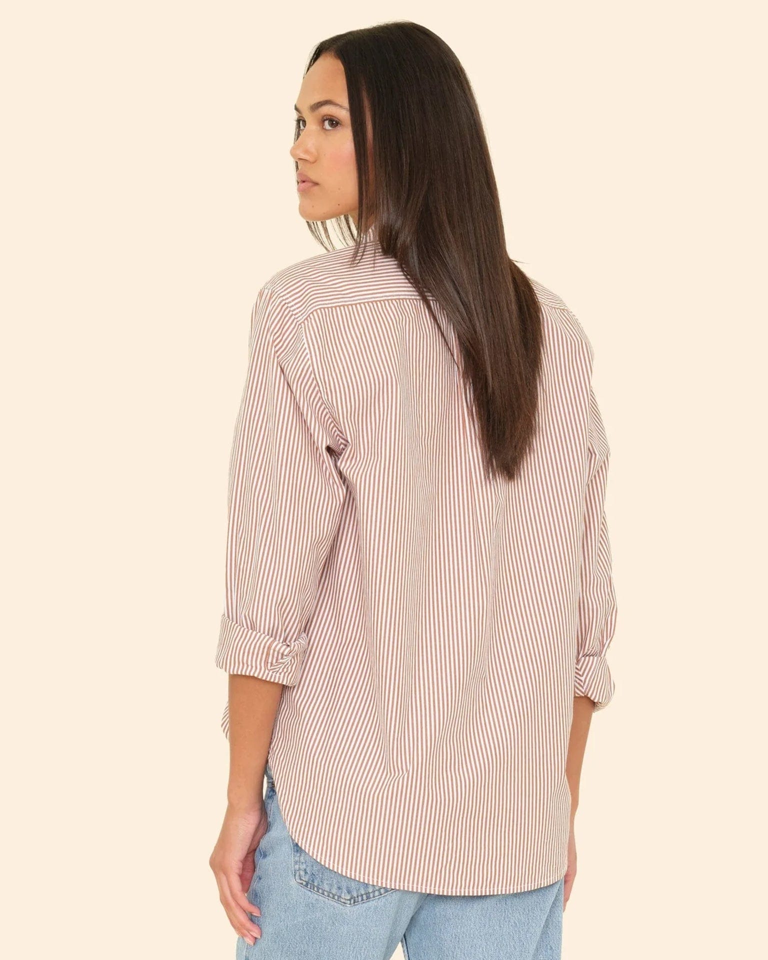 XiRENA Clothing Beau Shirt in Nutmeg