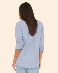 XiRENA Clothing Beau Shirt in True Blue